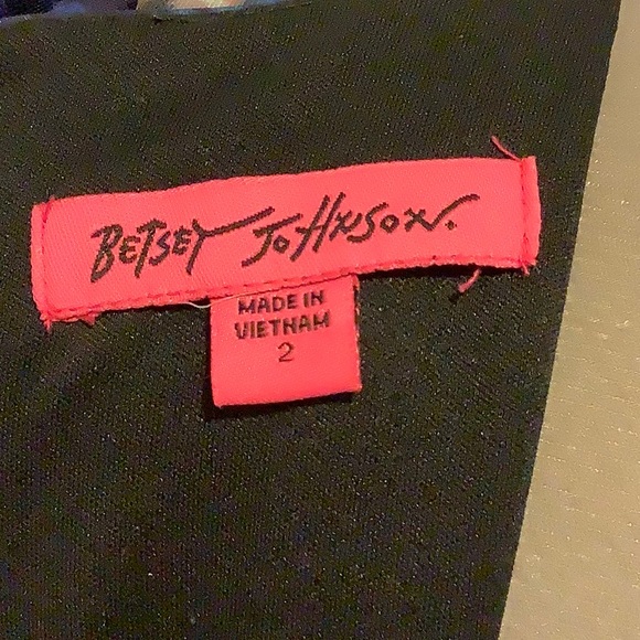 👗 Betsey Johnson Floral Print Sheath Dress 👗 - Picture 4 of 9